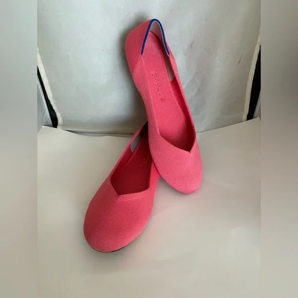Rothy's Vibrant Pink round toe Flats 10.5 - Picture 9 of 9